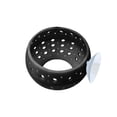 thumbnail image 2 of Aquarium Fish Tank Tunnel Toy | Interactive Fish Tank Decor with Suction Cups | Fish-Friendly Hideout Cave for Betta, Cichlid, Guppy | Aquarium Enrichment Accessory for Natural Swimming, Black, 2 of 5