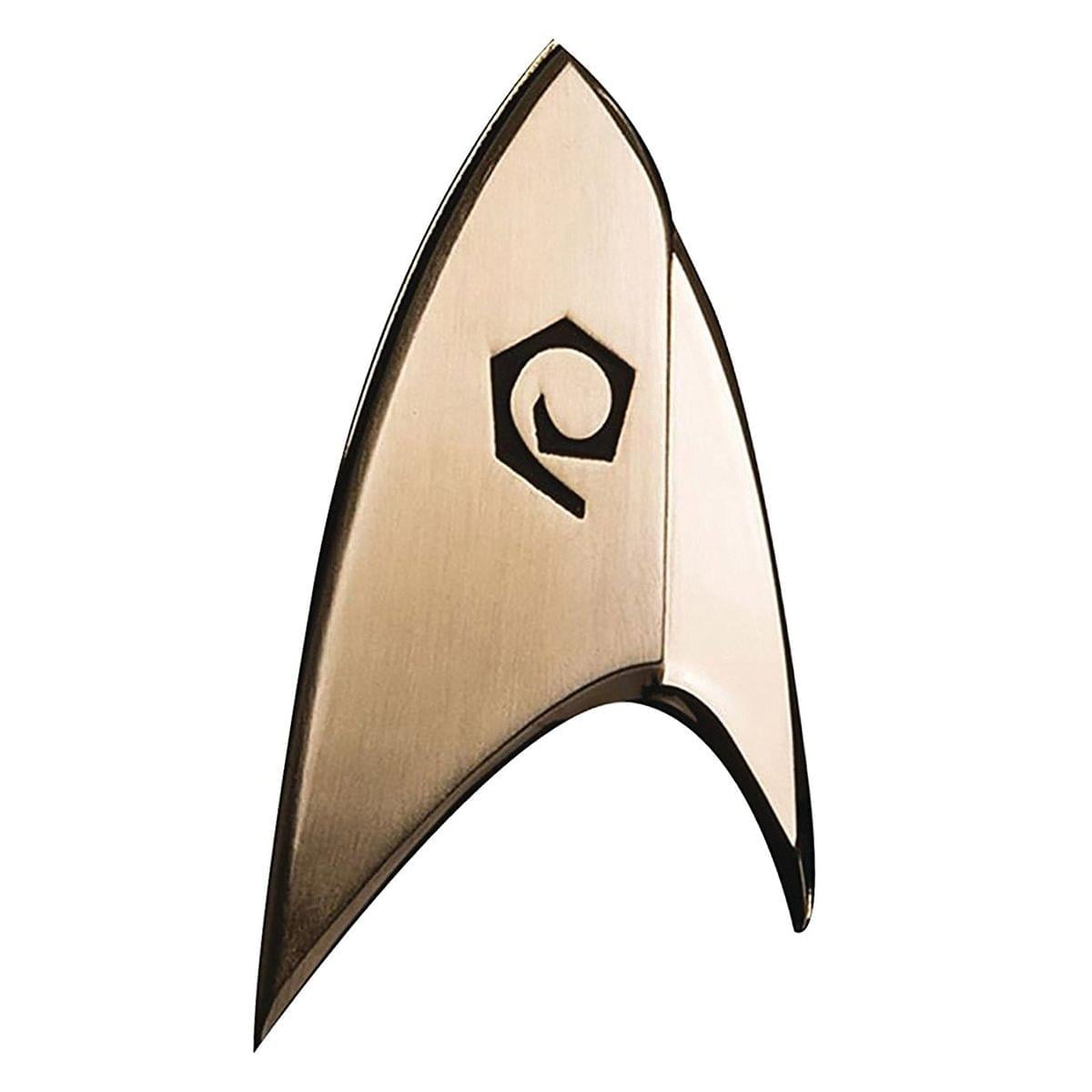 Officially Licensed Star Trek Discovery Science Insignia Replica Badge 