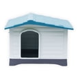 thumbnail image 4 of Casa Para Perro  Grande plástica 111x83x81cm Térmica Ajolopet color azul, 4 of 9