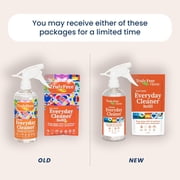 Truly Free Everyday Cleaner - Multipurpose Cleaner Spray, Kitchen Counter Cleaner, Natural Cleaning Products, Multi-Surface Household Solution, 1 Empty Bottle Spray (16oz) & 2 Refills (3oz each)