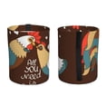 thumbnail image 2 of Naloa Rooster And Chicken Car Trash Can Garbage Car Accessories Trash Can Car Waste Bin for for Driver and Passenger Any Vehicle, 2 of 7