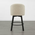 thumbnail image 6 of CHITA Modern Swivel Counter Height Bar Stools with Arm, 6 of 7