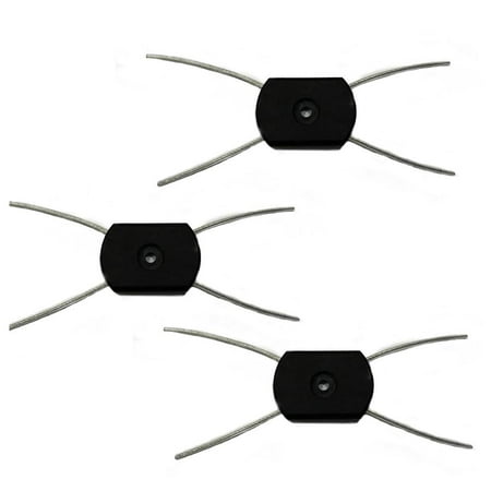 Universal String Trimmer Head for Electric Grass Trimmers - Durable Steel Wire Replacement Parts for Lawns & Gardens