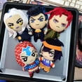 thumbnail image 4 of Yejue JoJo Bizarre Adventure Plush Doll Stuffed Animal Toys Jotaro Kujo Jolyne Cujoh Dio Brando Joseph Joestar Kakyoin Noriaki Iggy Pattern Cartoon Plush Toys Soft plushie, 4 of 4