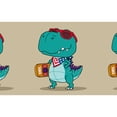 thumbnail image 7 of Yiaed Cool Dino Playing Skateboard Print Backpack, Premium Laptop Backpack, Travel Backpack for Women, Lightweight Backpacks, Comfortable Back Pack-Small, 7 of 7