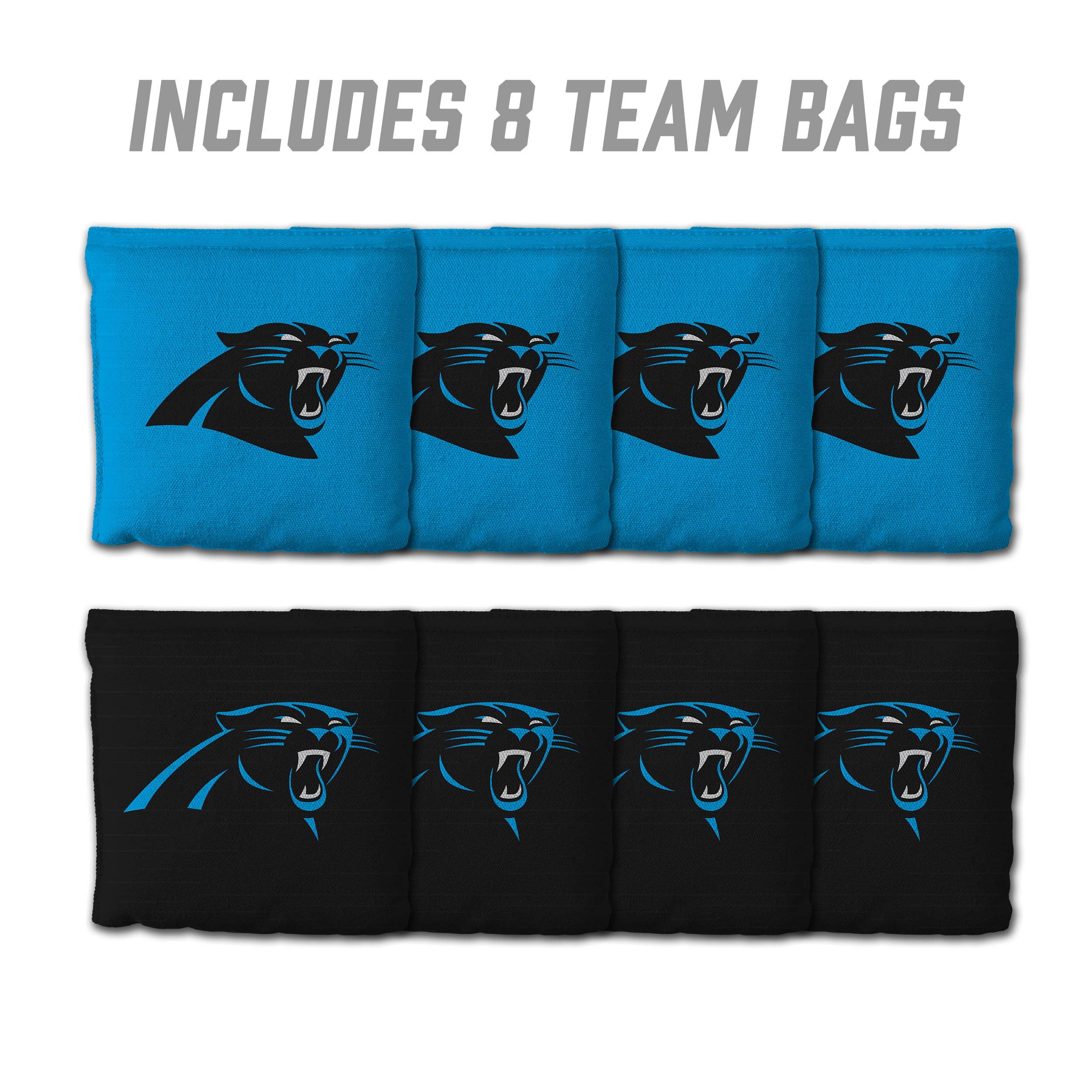 Carolina Panthers 8pk Licensed Cornhole Bags