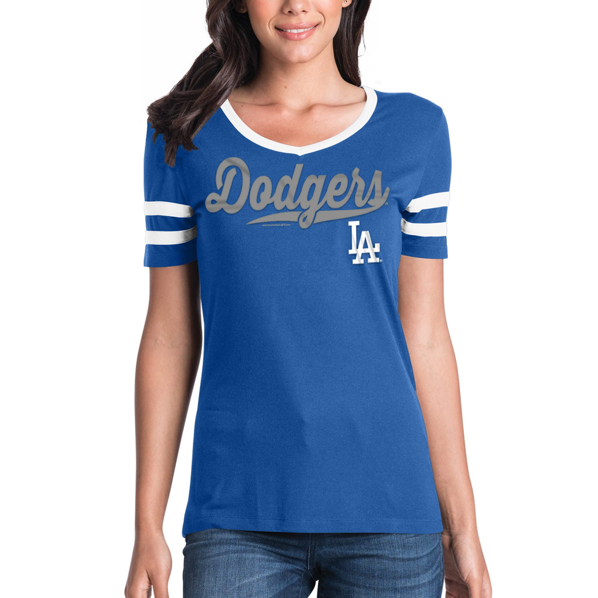 womens dodger jersey blue