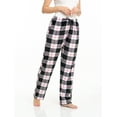 thumbnail image 6 of Christmas Pajamas for Women – Cute Fleece Pajama Pants - 2 Pack, 6 of 7