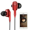 thumbnail image 2 of Écouteurs Type C, Écouteurs Intra-Auriculaires Stéréo Basses avec Micro Écouteurs Rouges, 2 of 9