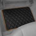 thumbnail image 5 of FH Group Deluxe Universal Fit Non-Slip Faux Leather Car Floor Mats Brown - 4pc, 5 of 9