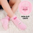 thumbnail image 3 of ELUTONG Toddler Non Slip Socks 12 Pairs Cute Patterns Socks for Girls 1-7 Years, 3 of 6