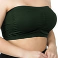 thumbnail image 2 of LAVRA Women’s Plus Size Padded Bandeau Strapless Tube Top Bra up to 3X, 2 of 4