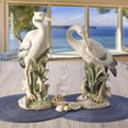 thumbnail image 3 of Fitz and Floyd Newport Home 16" Tall Egret Face Earthenware Decorative Figurine, 3 of 7
