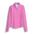 thumbnail image 3 of SCALES Crabby Womens Long Sleeve Quarter-Zip White, XSmall, 3 of 3