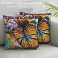 thumbnail image 3 of JEUXUS Butterfly Gifts for Women, 3D Printed Butterflies for Butterfly Lovers Pillowcase White, 3 of 5