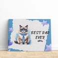 thumbnail image 3 of Happy Father's Day Best Ragdoll Cool Dad Ever Horizontal Matte Canvas Poster Cat Lover Kitten Owner Gifts Idea Wall Art Home Decor - 12007, 3 of 5