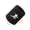 thumbnail image 5 of Sweatbands Sports Wristband for Men Women Moisture Wicking Athletic Cotton Sweatband for Tennis Basketball Running Gym, 5 of 11