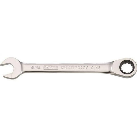 Stanley Consumer Tools DWMT72294OSP SAE Ratcheting Combination Wrench, Long-Panel, 9/16-In.