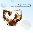 thumbnail image 2 of Pofeuu Autumn Raccoon In Forest Print Soft Cotton Underwear Girls'Briefs Soft Undies, 2 of 7