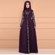 thumbnail image 2 of Muslim Abaya Turkey Islamic Arabic Hijab Dress Caftan Dubai Kaftan Moroccan Robe Muslim Dress Islamic Wear For Women Plus Size, 2 of 5