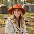 thumbnail image 6 of TOPTIE Packable Boonie Sun Hat for Men & Women Waterproof, Wide Brim Hat with Mesh Panels, Detachable Chin Strap & Carry Bag-Grey, 6 of 8