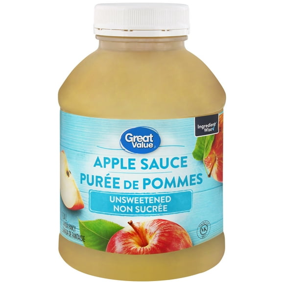 Great Value Unsweetened Apple Sauce