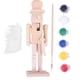 thumbnail image 3 of 1 Set Christmas Nutcracker Puppet Nutcracker Soldier Craft Painting Ornament, 3 of 4
