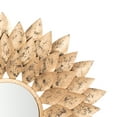 thumbnail image 4 of Safavieh Lana 26 in. Floral Round Sunburst Mirror, Gold Leaf, 4 of 5