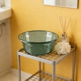 thumbnail image 5 of AOMXGD Large Thick Clear Plastic Wash Basin, Portable Household Sink for Dorm & Bathroom, Multifunctional Foot & Washing Basin, 5 of 5