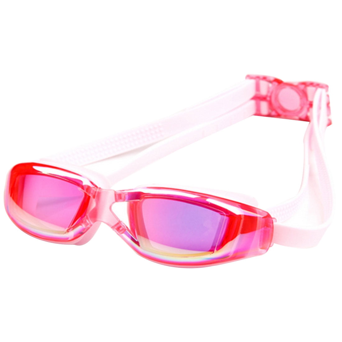 Waterproof Antifog Children Swimming Goggles for Kids Colorful Pink by