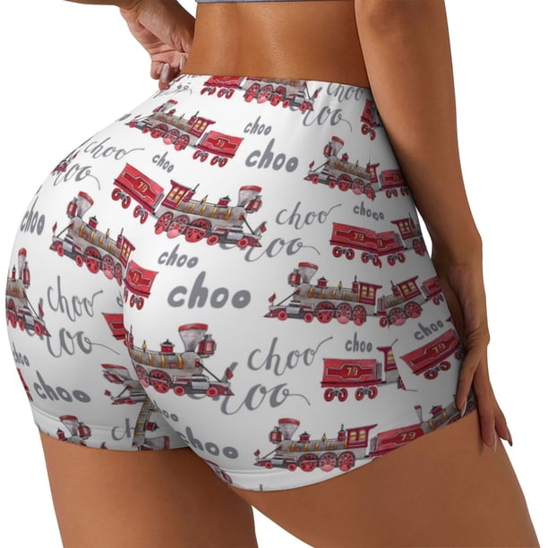 Fotbe Retro Train Shorts Sin Costuras – Shorts Deportivos de Cintura Alta para Mujer, Elásticos para Gimnasio, Yoga, Running o Ciclismo-Large