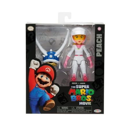 Super Mario Bros Movie Princess Peach Motorcycle Outfit with Spiny Blue Shell Accessory