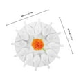 thumbnail image 4 of WHAMVOX Egg Display Platter Seafood Serving Platter White Plastic Use 1Set, 4 of 8