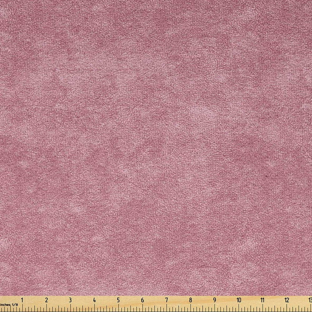 Faux Suede Fabric by the Yard Digitally Printed Grunge Texture, Durable