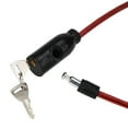 thumbnail image 6 of Steadline Bicycle Anti-Theft Cable Lock 8mm Steel Wire with 2 Keys Security Chain for Bike Scooter Motorcycle Outdoor Parking Heavy Duty Cut Resistant Portable Cycling Safety Accessory, 6 of 7