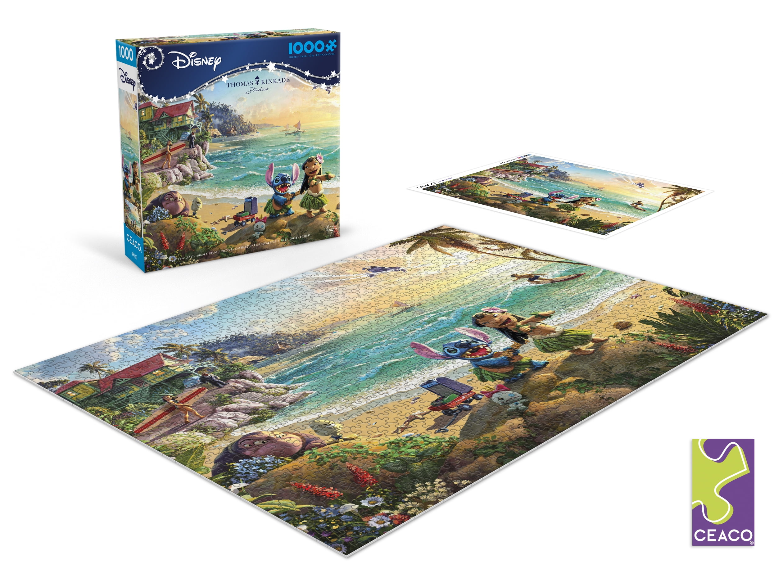 Ceaco Lilo and Stitch 1000 Piece Interlocking Jigsaw Puzzle