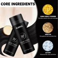 thumbnail image 2 of Hair Fibers Black Hair Fibers Thick Fibers Hair Fibers for Instant Thickening Hair Fibers Hair Thickening Fibers for Women and Men, 2 of 5