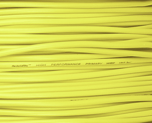 Yellow 18 Gauge 500 Feet Primary Wire Cable The Install Bay by Compatible With Metra PWYL18500 
