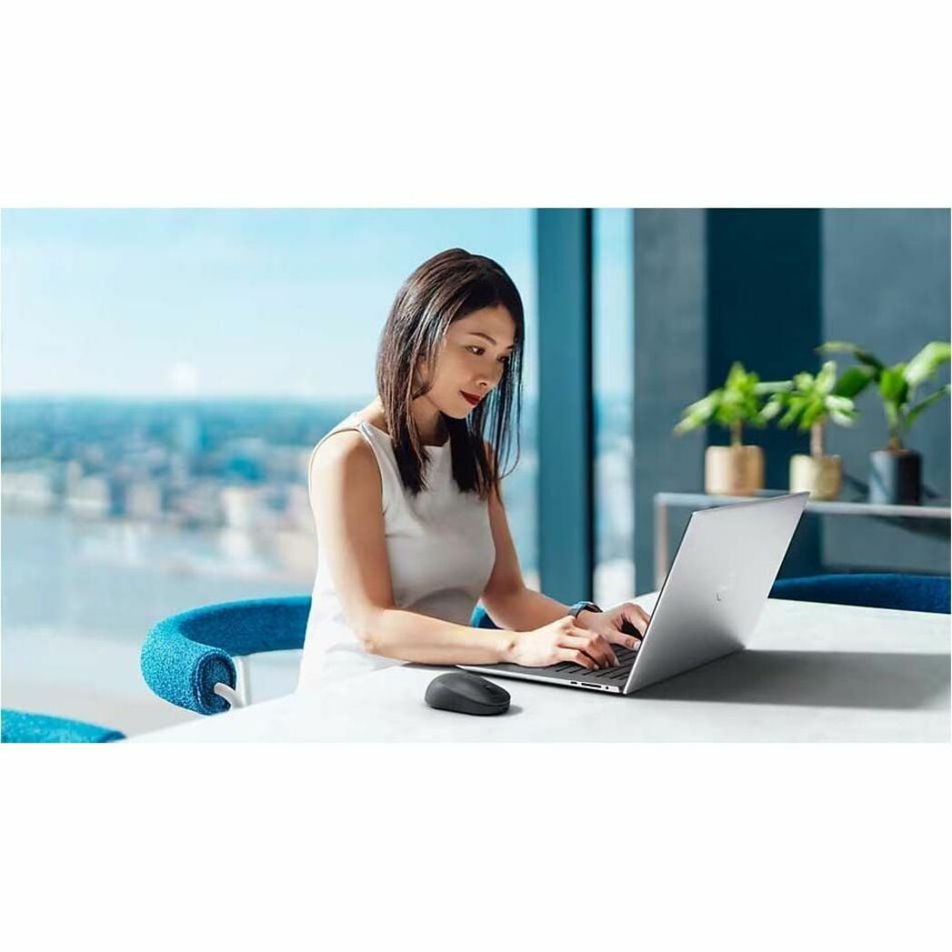 Dell Premier MS7421W Mouse - Optical - Wireless - Bluetooth - 2.40 GHz - Rechargeable - Graphite Black - 4000 dpi - 7 Button(s) - 6 Month Battery Run Time