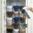 Labor Day Savings Rack ,Baseball Hat Rack 18/24 Pocket Over The Door