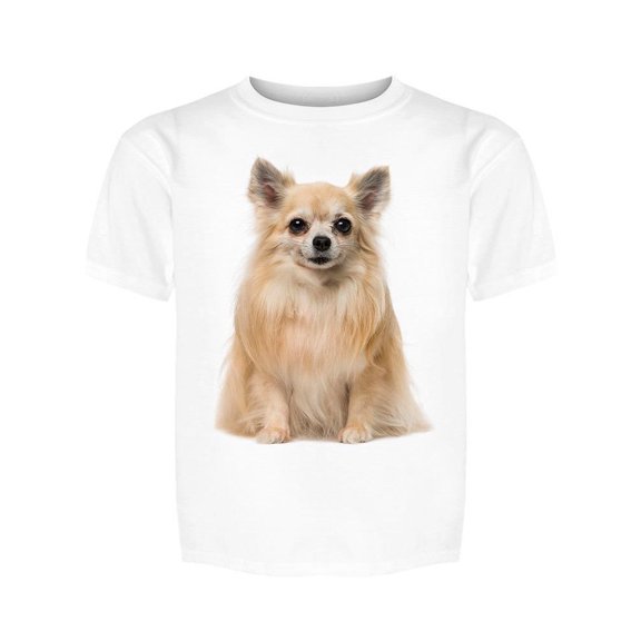 Chihuahua Sitting And Smiling Tee Girl's -Image by Shutterstock
