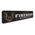 thumbnail image 3 of Firebird Garage Novelty Decor, Metal Wall Sign - 4x18 Inches, 3 of 4