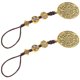 thumbnail image 3 of 2 piezas Collar de cadena de suéter colgante colgante de cuerda tibetana, 3 of 6
