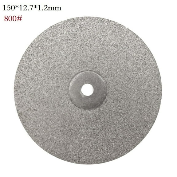 6" 150mm Grit80-3000 Diamond Coated Wheel Lapping Disc Flat Lap Wheel PACK