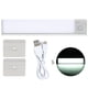 thumbnail image 1 of Sensor de movimiento del cuerpo LED debajo del gabinete luz carga USB para armario de cocina luz blanca, 1 of 5
