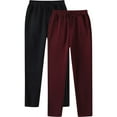 thumbnail image 1 of Pantalones largos de moda para hombre, de color liso, informales, deportivos, con cordón, de pierna recta, para hombre, 1 of 8