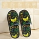 thumbnail image 2 of Balery Game Play Pantuflas de Casa de Felpa Silenciosas con Diseño Estampado, Zapatillas Cómodas Antideslizantes de Algodón para Interior-Large, 2 of 8