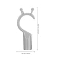thumbnail image 2 of OHOIOLLA 4Ud Accesorios Para Ropa Cabezal Horquilla Plata Para De Hogar Resistente Antióxido, 2 of 7