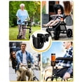 thumbnail image 4 of Soporte universal para cochecitos y bebidas para bicicletas, color negro, 4 of 6