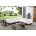 thumbnail image 2 of Meridian Furniture Rio Off White Water Resisting Fabric Modular Sectional, 2 of 4